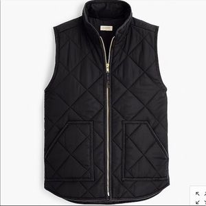 J Crew Quilted Puffer Vest Sz Small